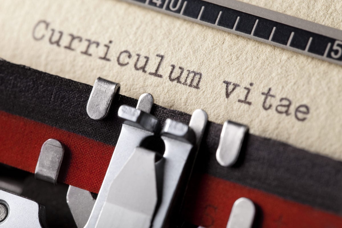 How to master your teaching CV